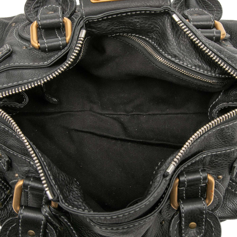 Leather Paddington Handbag - Image 4