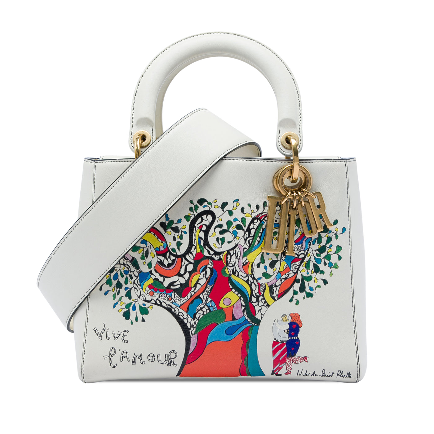 Niki de Saint Phalle Medium Calfskin Vive L amour Lady Dior - Image 1
