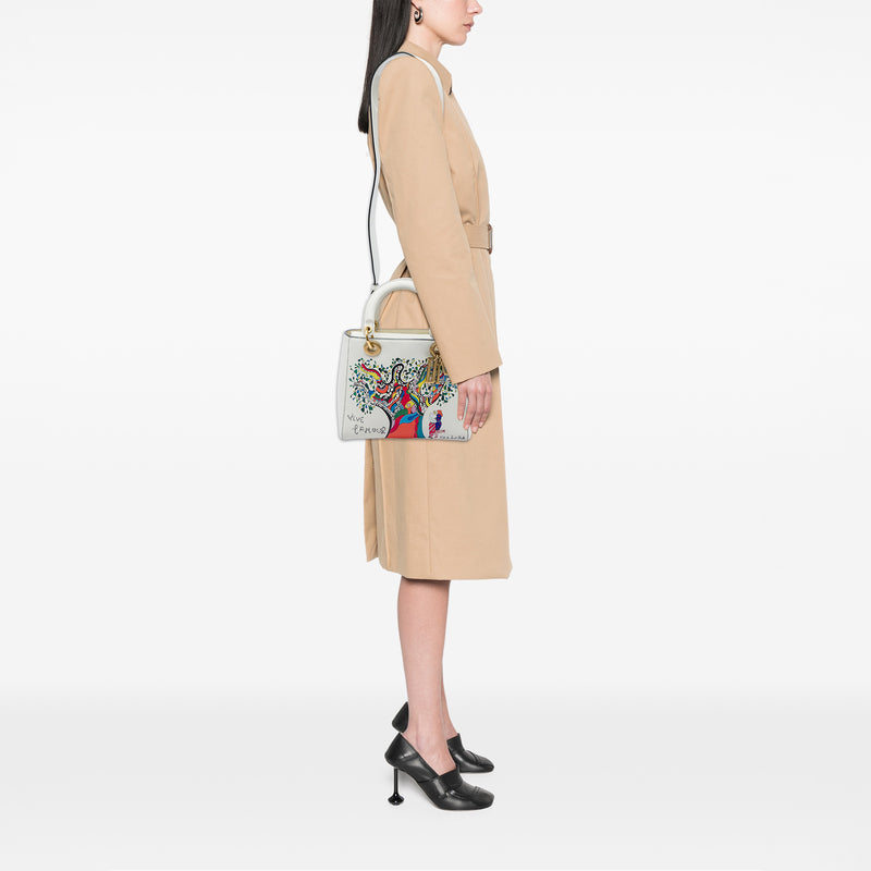 Niki de Saint Phalle Medium Calfskin Vive L amour Lady Dior - Image 5