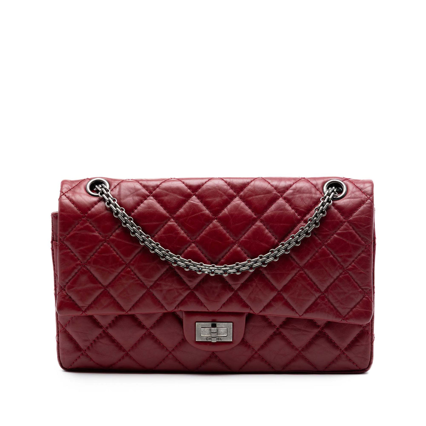 Quilted Aged Calfskin Reissue 2.55 Double Flap 226 - Image 1