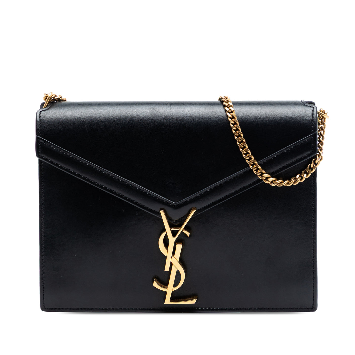 Smooth Calfskin Monogram Cassandra Clasp Bag - Image 1