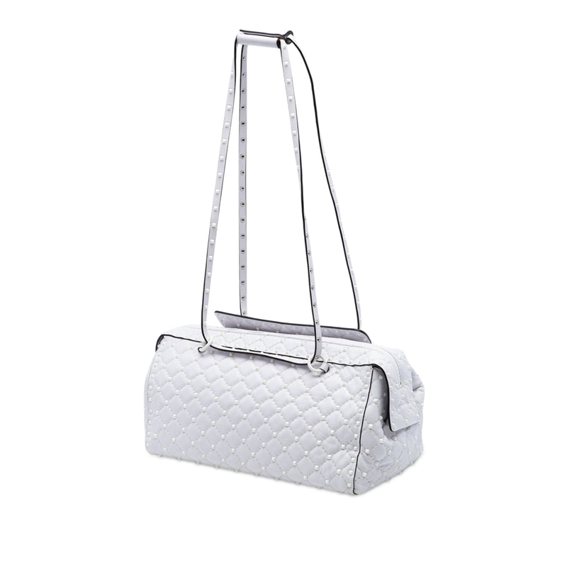 Lambskin Free Rockstud Spike Shoulder Bag - Image 2