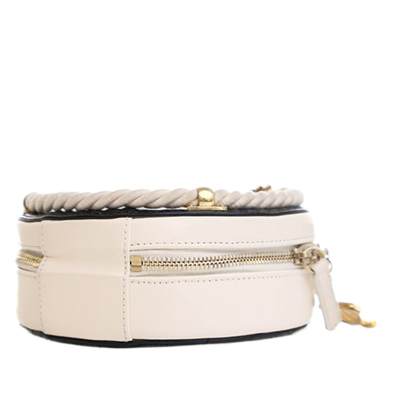 Crumpled Calfskin En Vogue Round Bag - Image 6