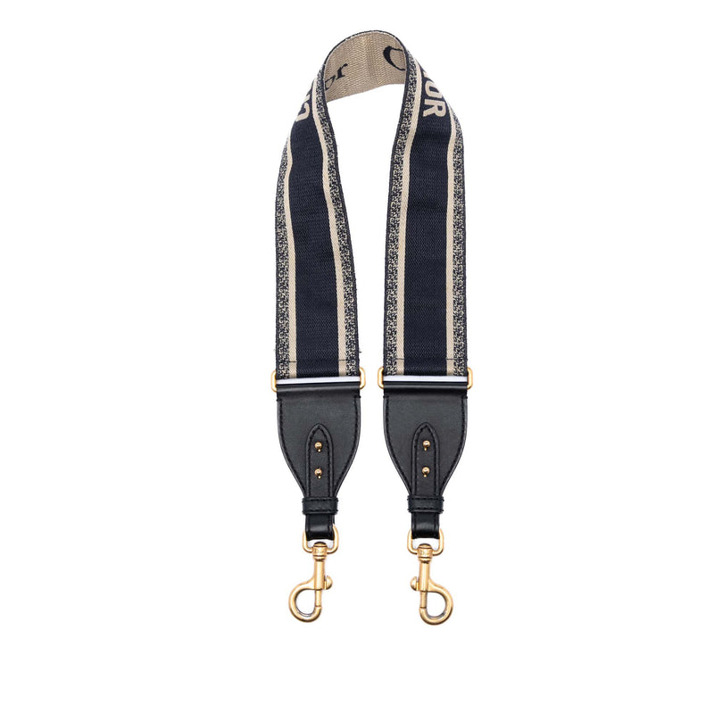 Embroidered Canvas Bag Strap