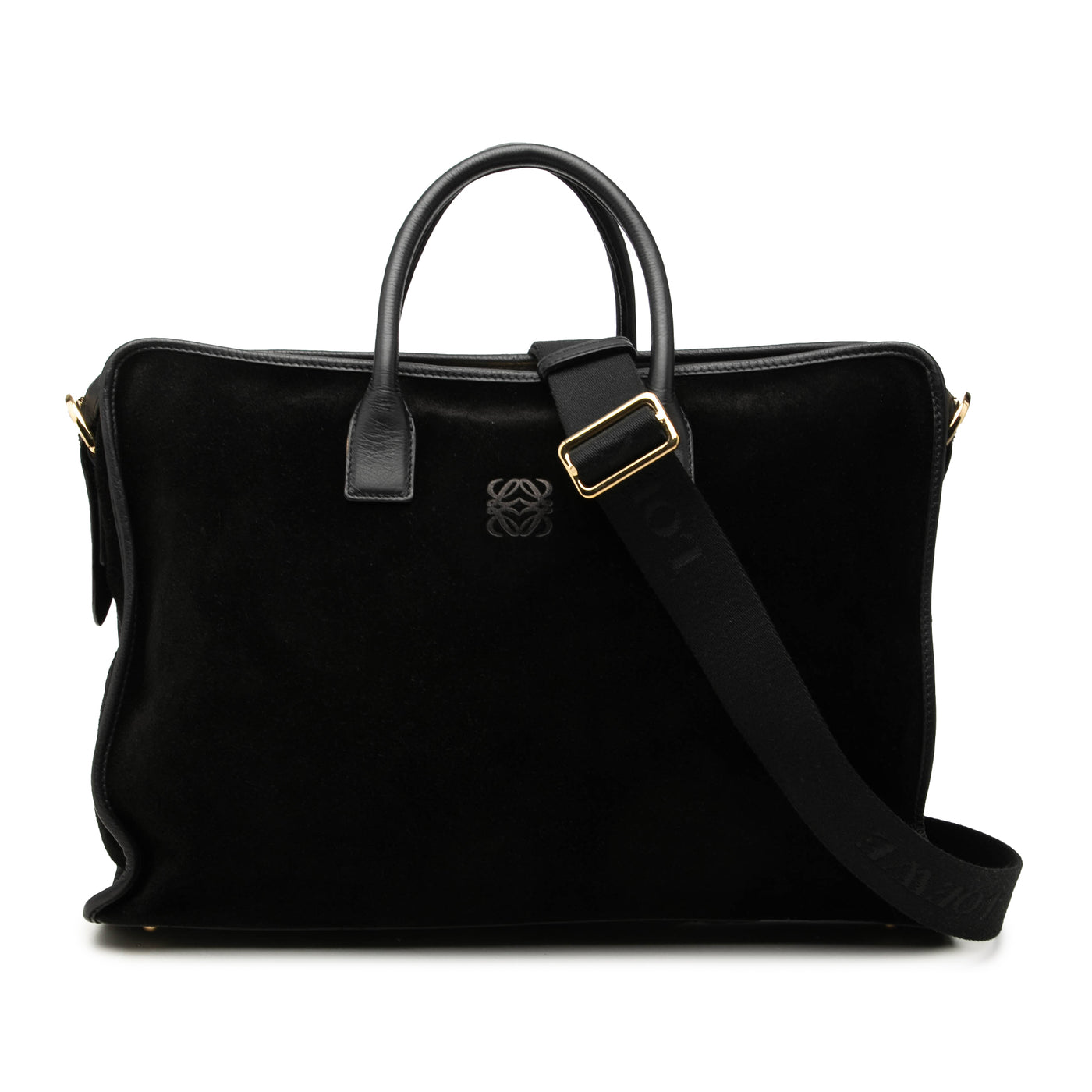 Suede Amazona Business Bag - Image 1