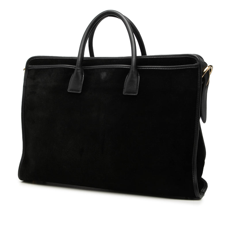 Suede Amazona Business Bag - Image 2
