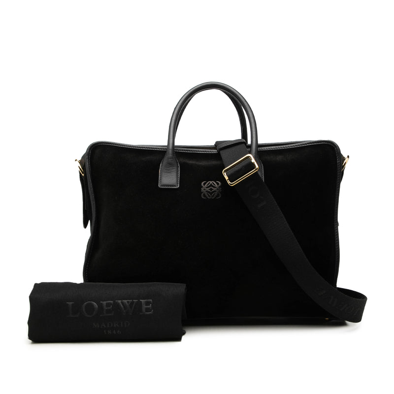 Suede Amazona Business Bag - Image 7