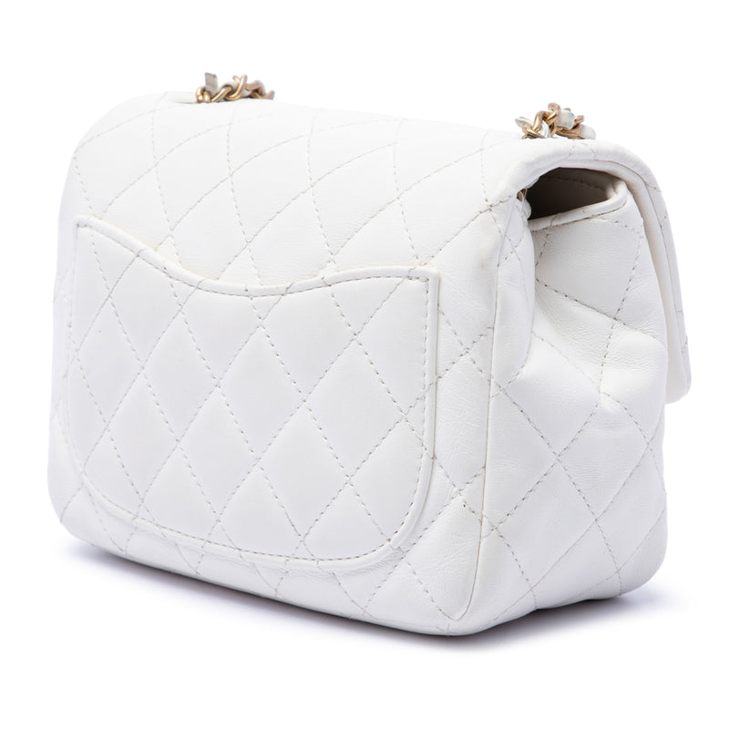 Mini Square Lambskin Romance Single Flap - Image 2