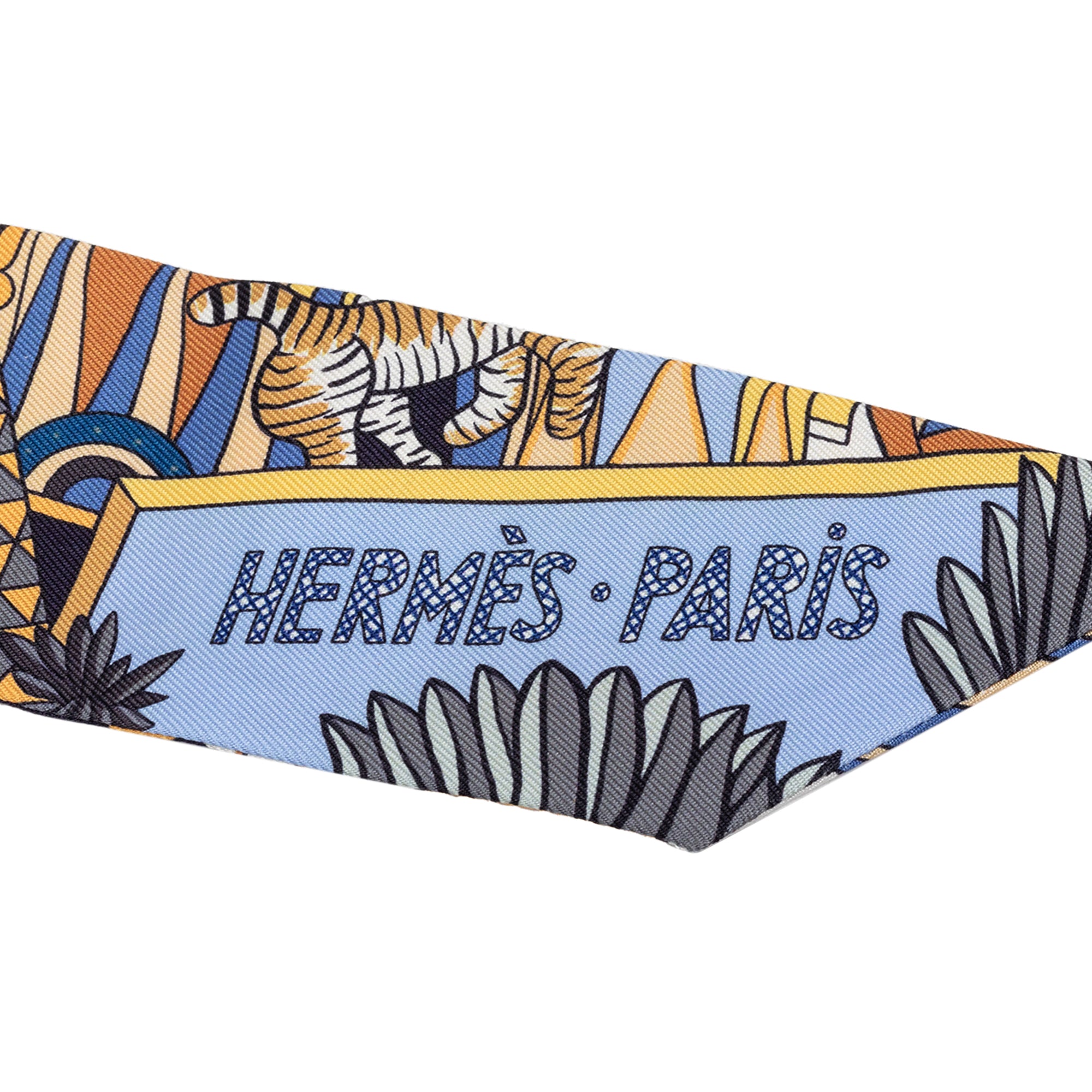 Animapolis Silk Twilly Scarf - Image 3