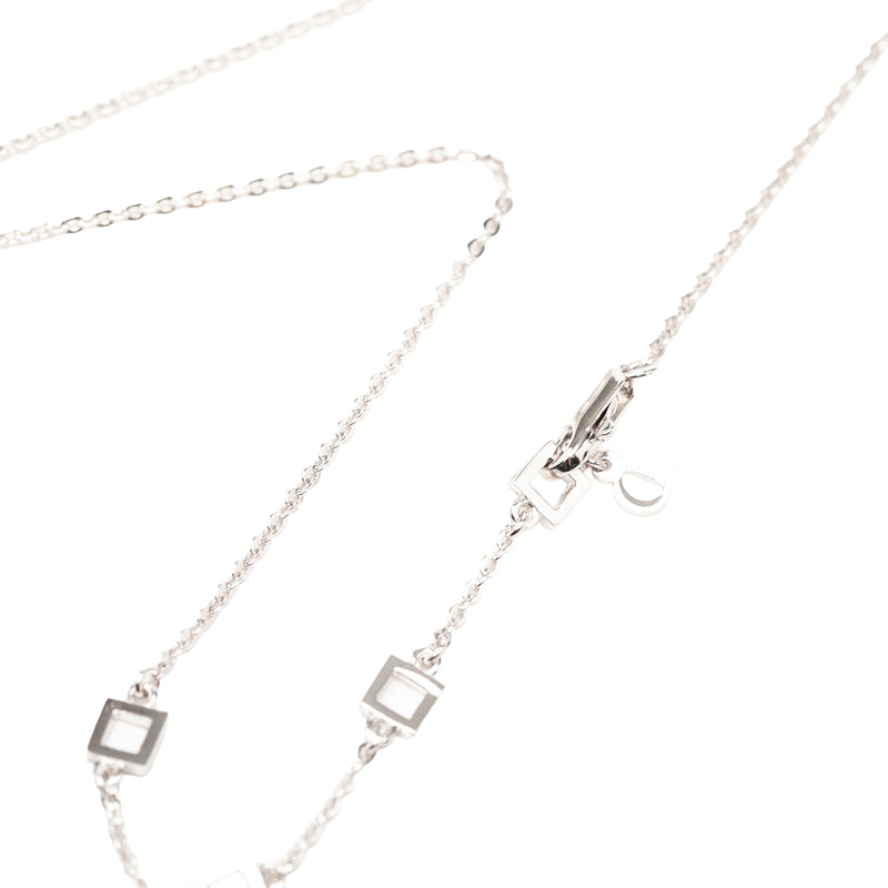 Brass I Love Dior Heart and Arrow Pendant Necklace - Image 5