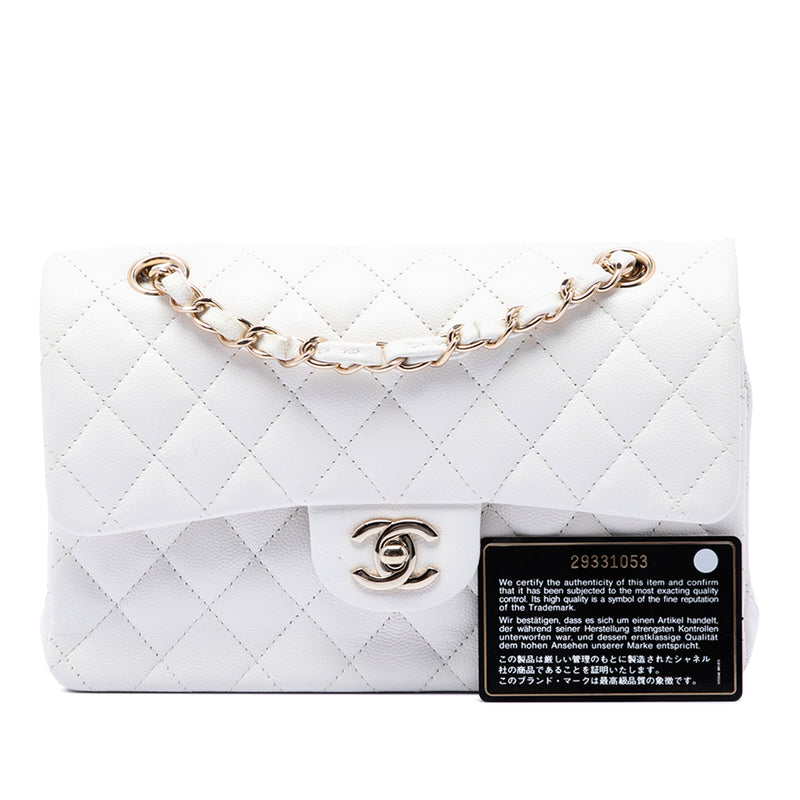 Medium Classic Caviar Double Flap - Image 7