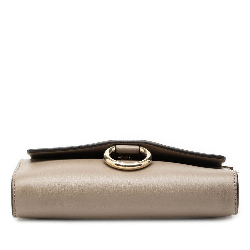 Mini Calfskin and Suede Faye Chain Crossbody - Image 3