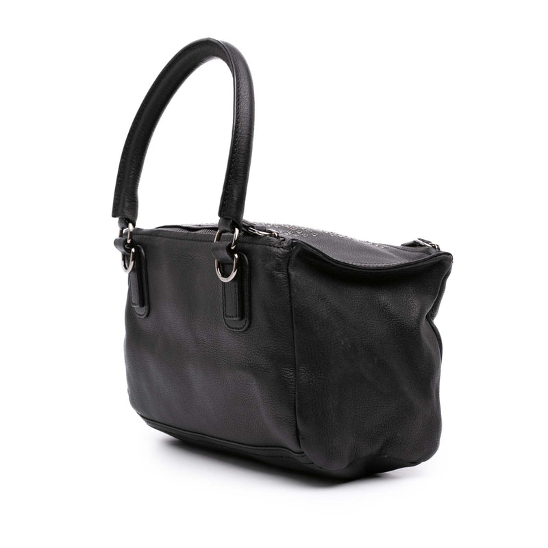 Small Grommets Goatskin Pandora Satchel - Image 2
