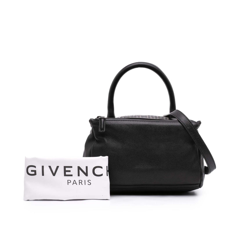 Small Grommets Goatskin Pandora Satchel - Image 7