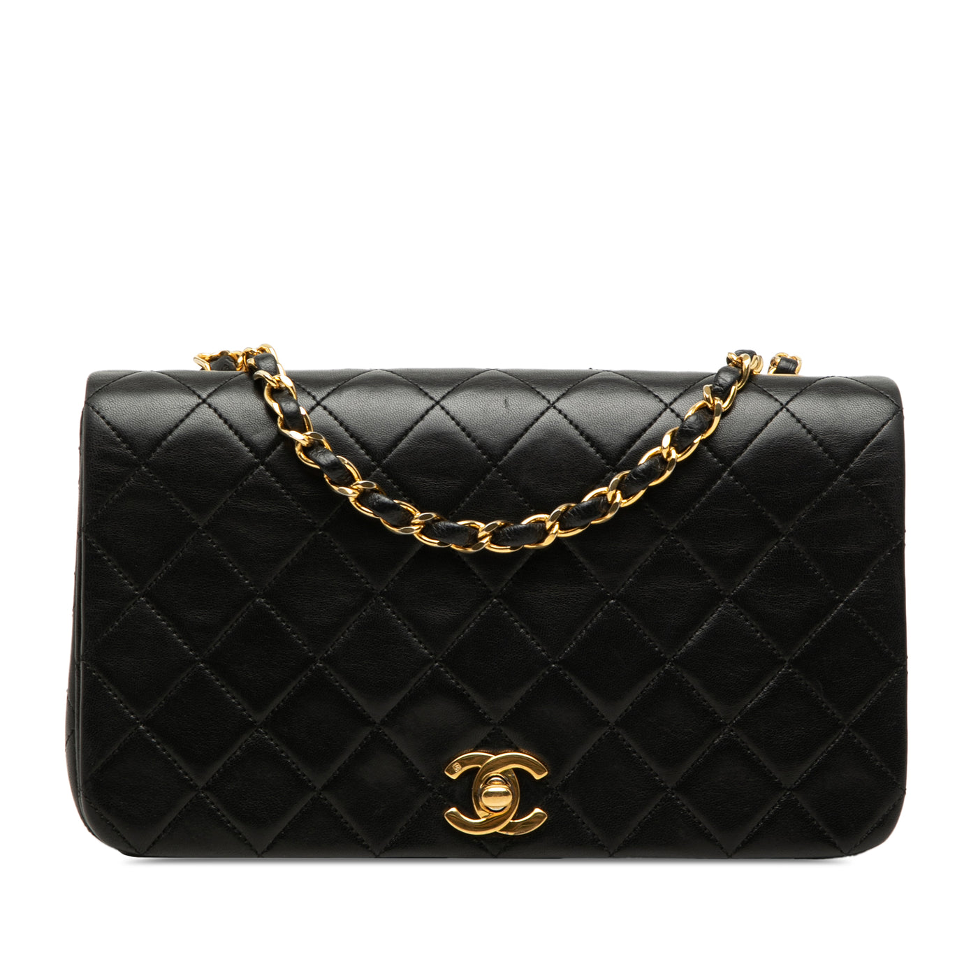 Medium Quilted Lambskin Full Flap - Image 1