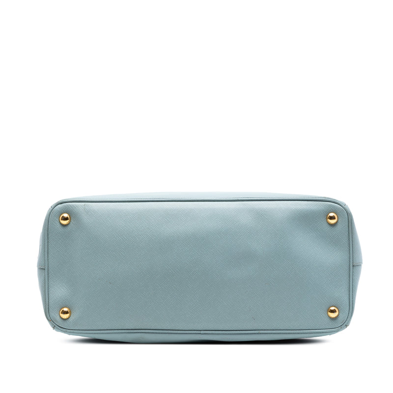 Large Saffiano Lux Galleria Double Zip Satchel - Image 3