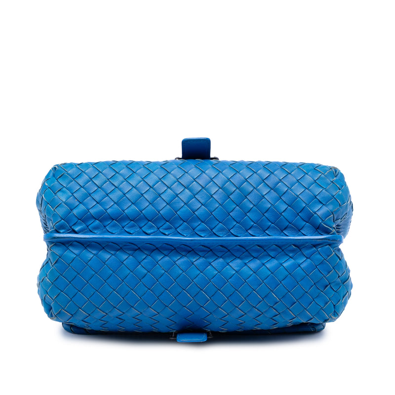 Nappa Intrecciato Double Sided Flap Shoulder Bag - Image 3