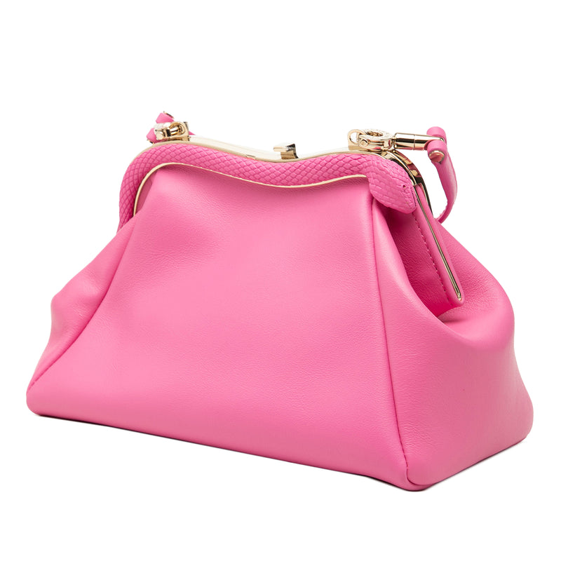 Leather Serpentine Pouch Crossbody - Image 2