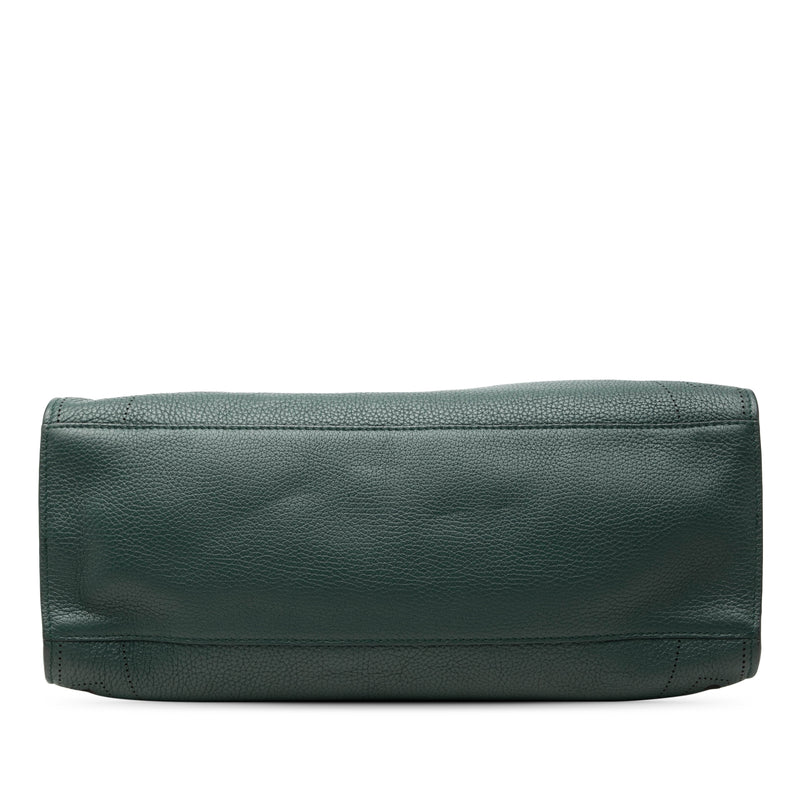 Calfskin Motocross Blackout City Satchel - Image 3