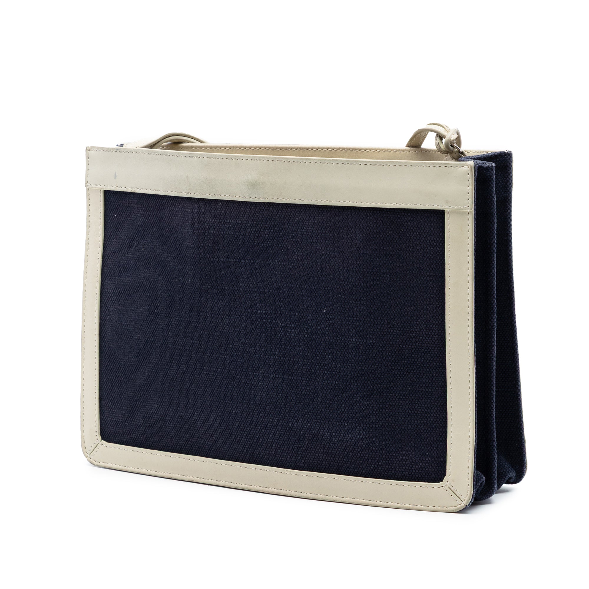 Canvas Navy Pochette M Crossbody - Image 2