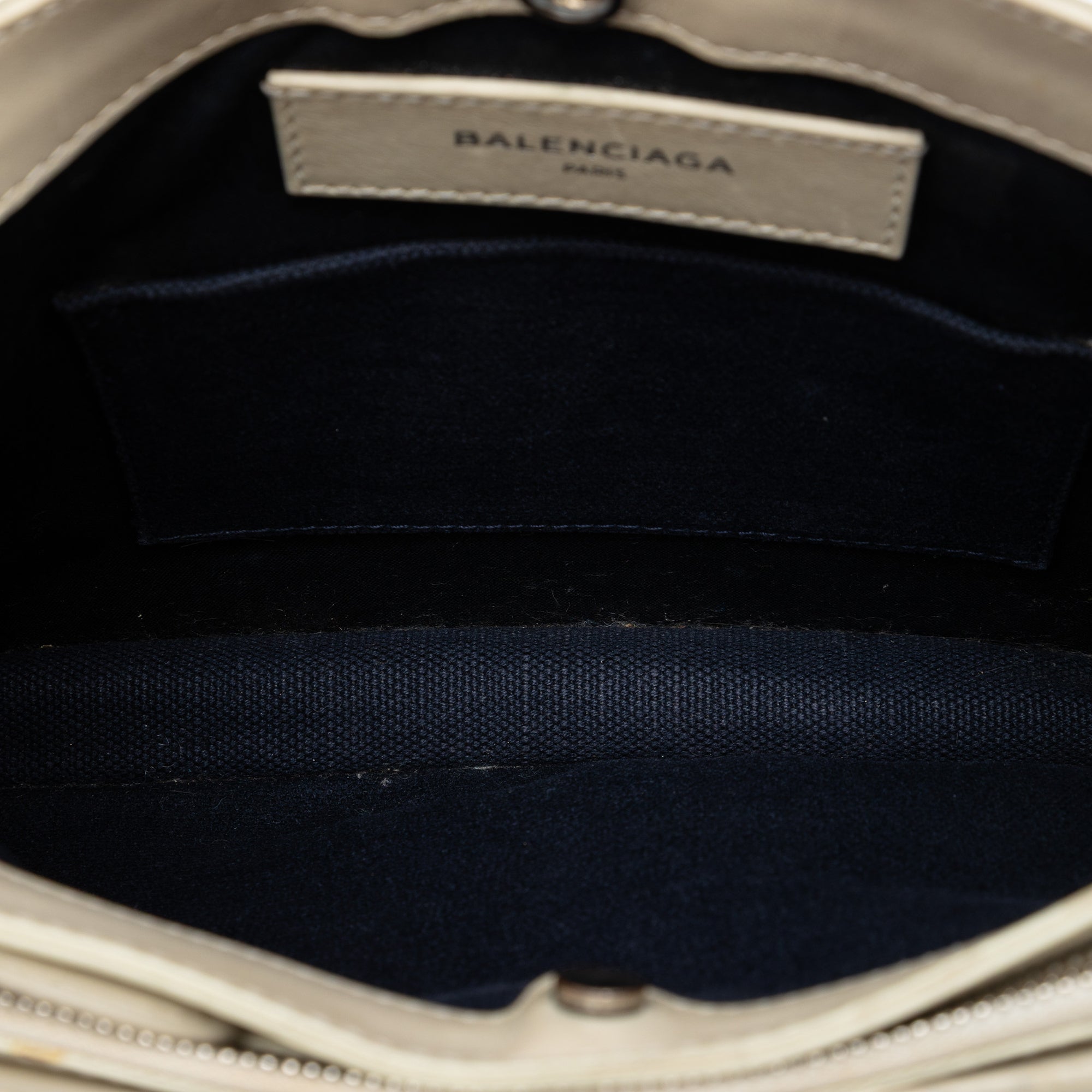Canvas Navy Pochette M Crossbody - Image 4
