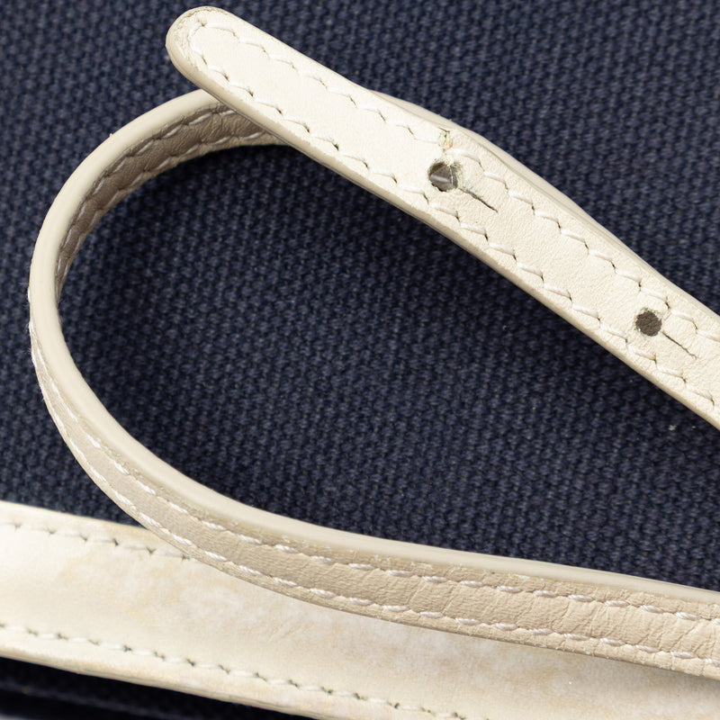 Canvas Navy Pochette M Crossbody - Image 6
