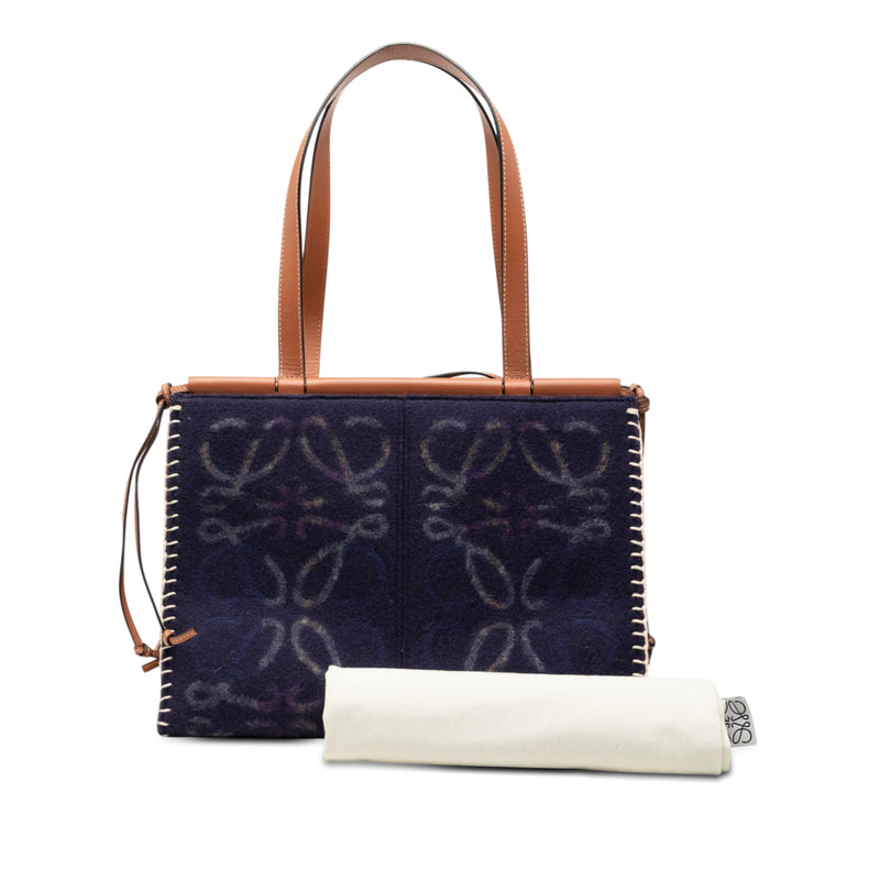 Medium Anagram Felt Cushion Tote - Image 8