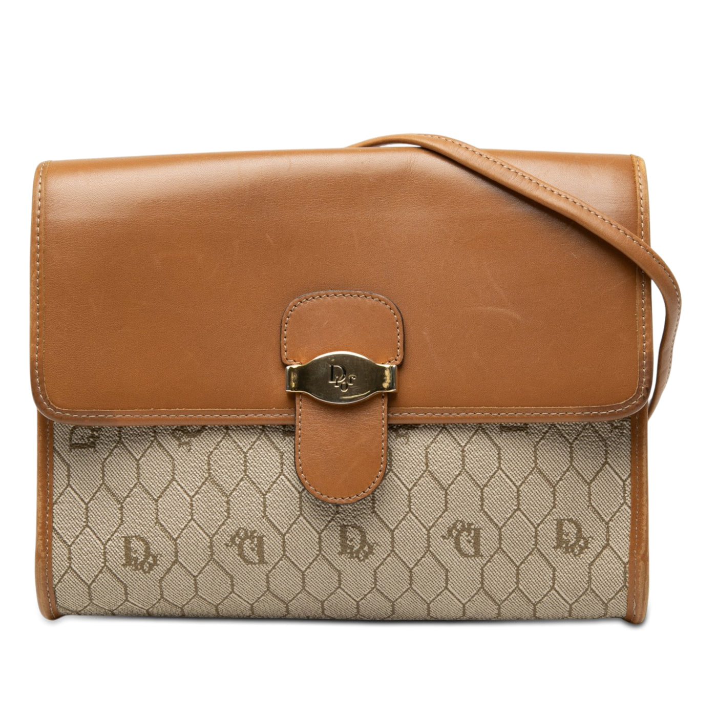 Honeycomb Coated Canvas Crossbody - Image 1