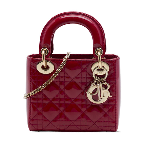 Mini Patent Cannage Lady Dior - Image 1