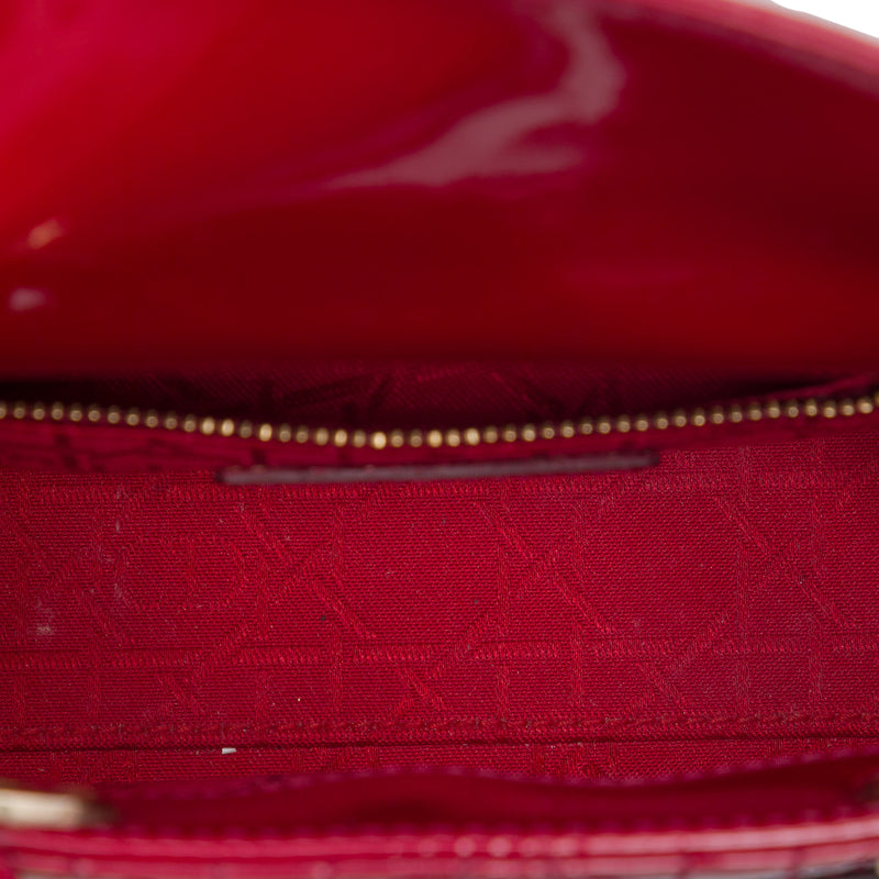Mini Patent Cannage Lady Dior - Image 4