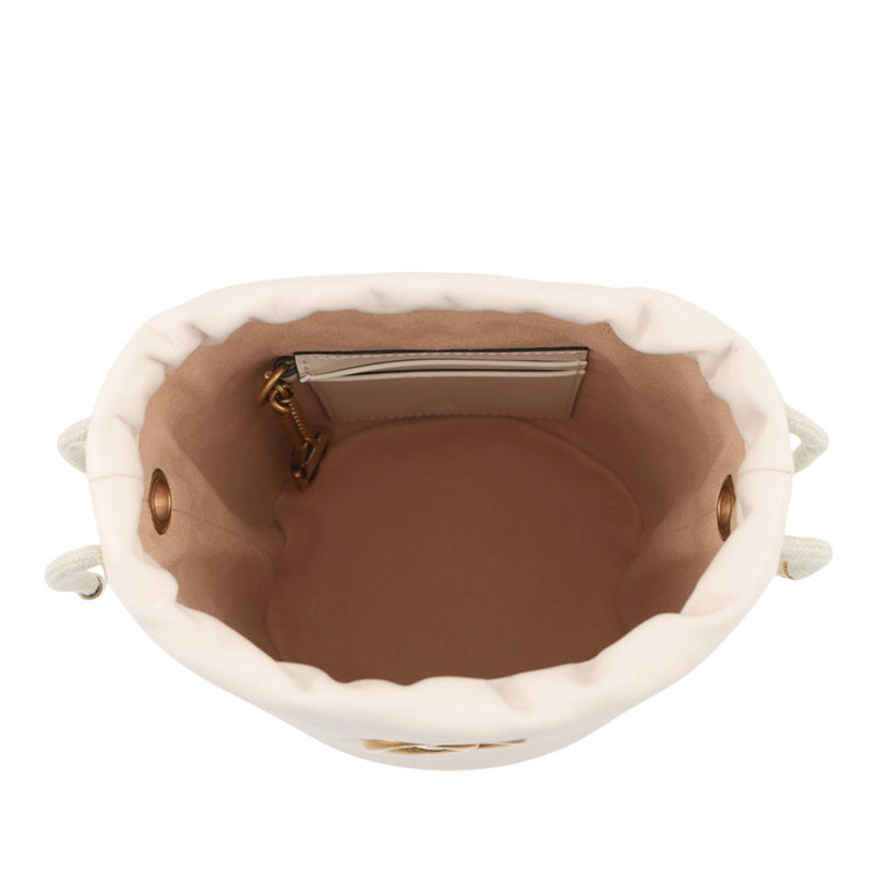 Small GG Marmont Matelasse Calfskin Bucket Bag - Image 4