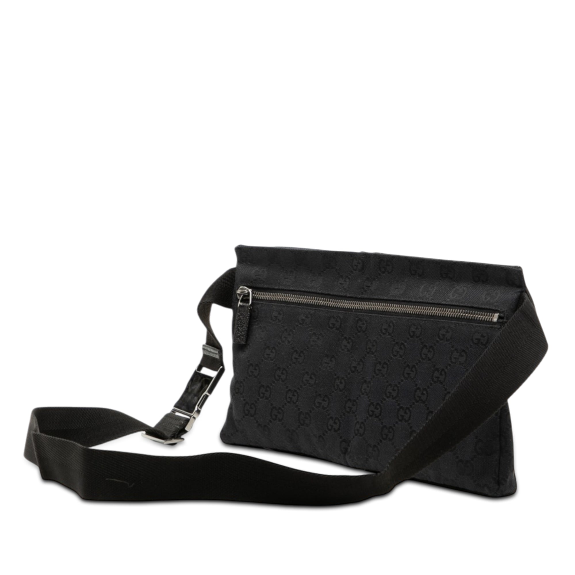 GG Canvas Double Pocket Belt Bag - Image 2