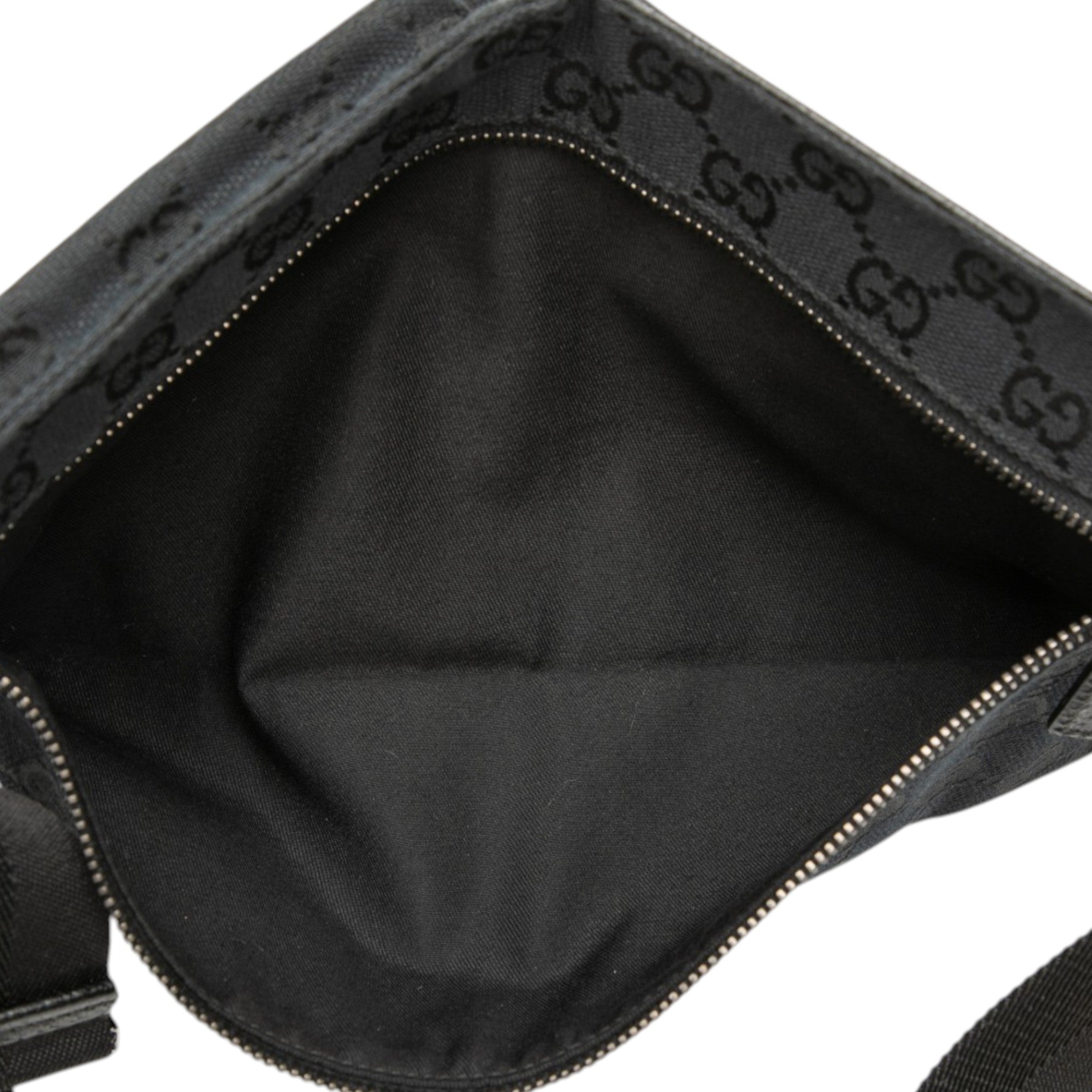 GG Canvas Double Pocket Belt Bag - Image 4