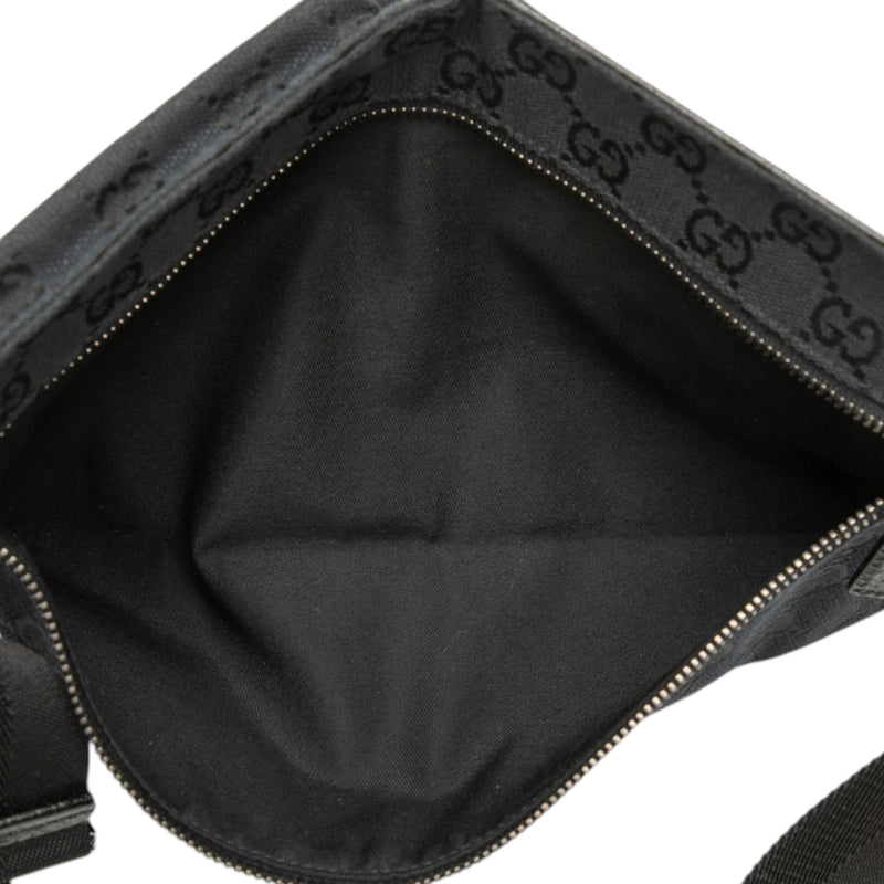 GG Canvas Double Pocket Belt Bag - Image 4