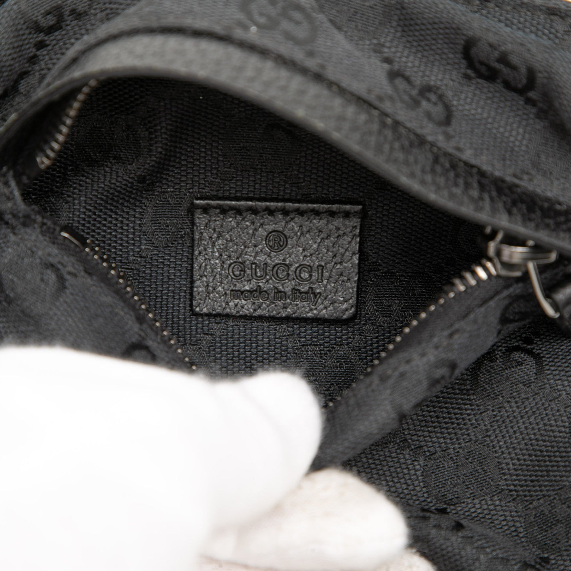 GG Canvas Double Pocket Belt Bag - Image 5