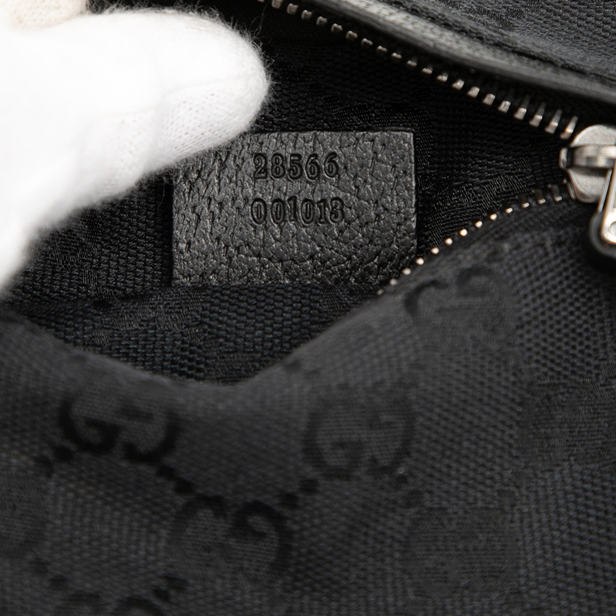 GG Canvas Double Pocket Belt Bag - Image 6