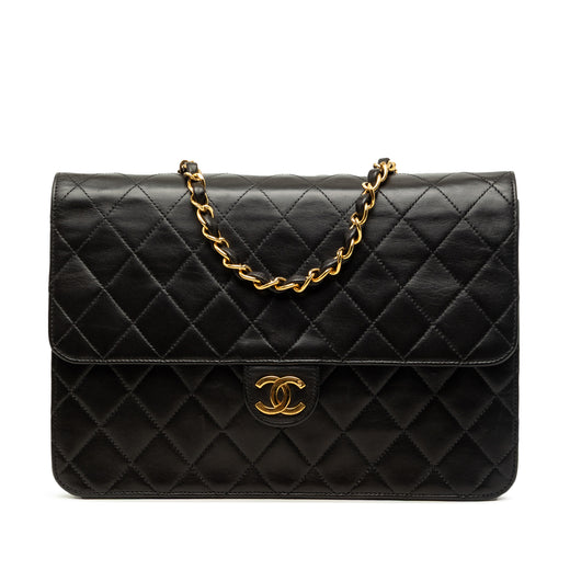 Medium CC Quilted Lambskin Single Flap - Image 1