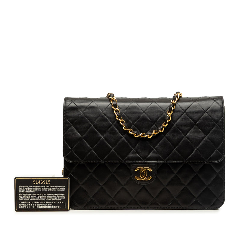 Medium CC Quilted Lambskin Single Flap - Image 7