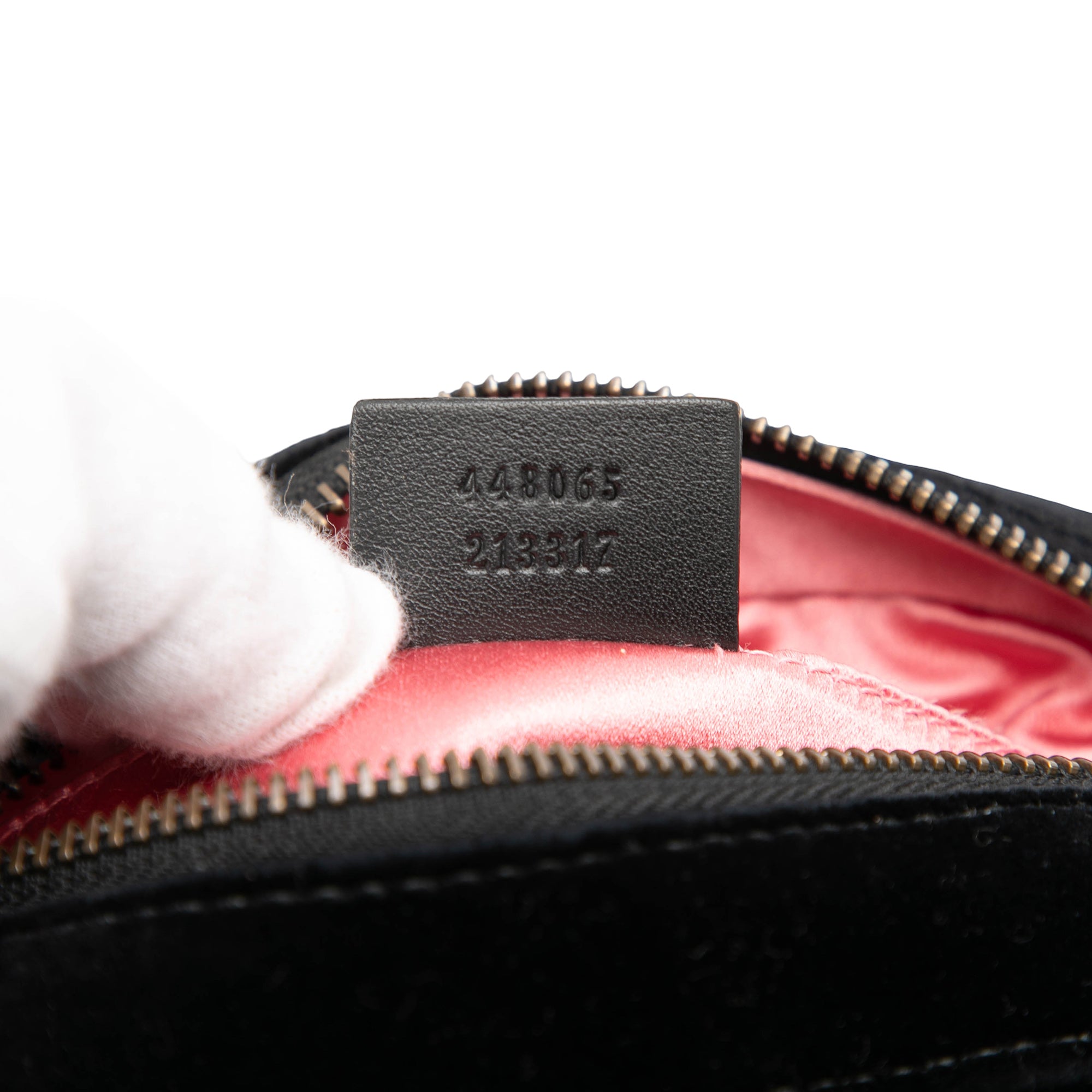 Mini GG Marmont Crystal Embellished Matelasse Velvet Crossbody - Image 6