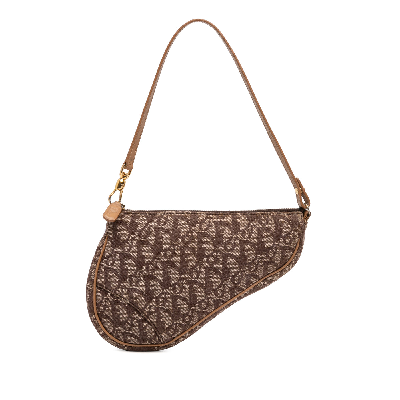 Mini Diorissimo Canvas Saddle Pochette - Image 1