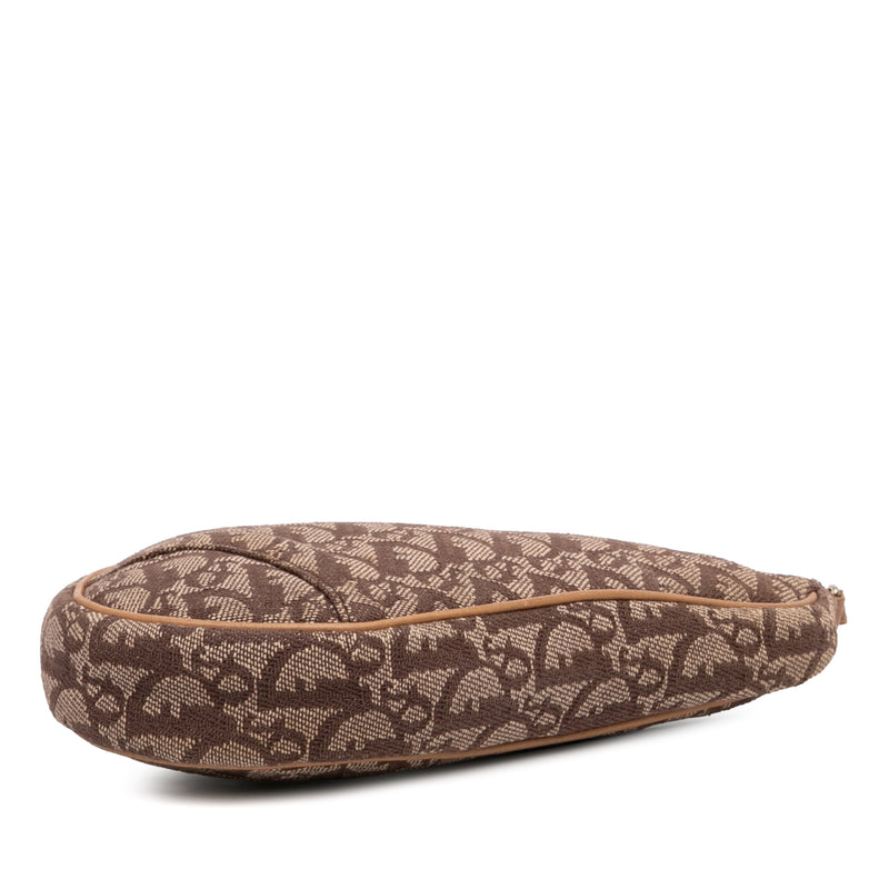 Mini Diorissimo Canvas Saddle Pochette - Image 3