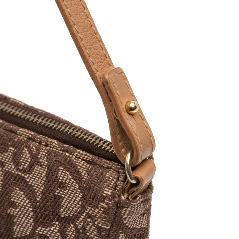 Mini Diorissimo Canvas Saddle Pochette - Image 8