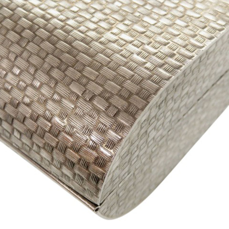 Brass Crystal Web Buckle Chain Shoulder Bag - Image 12