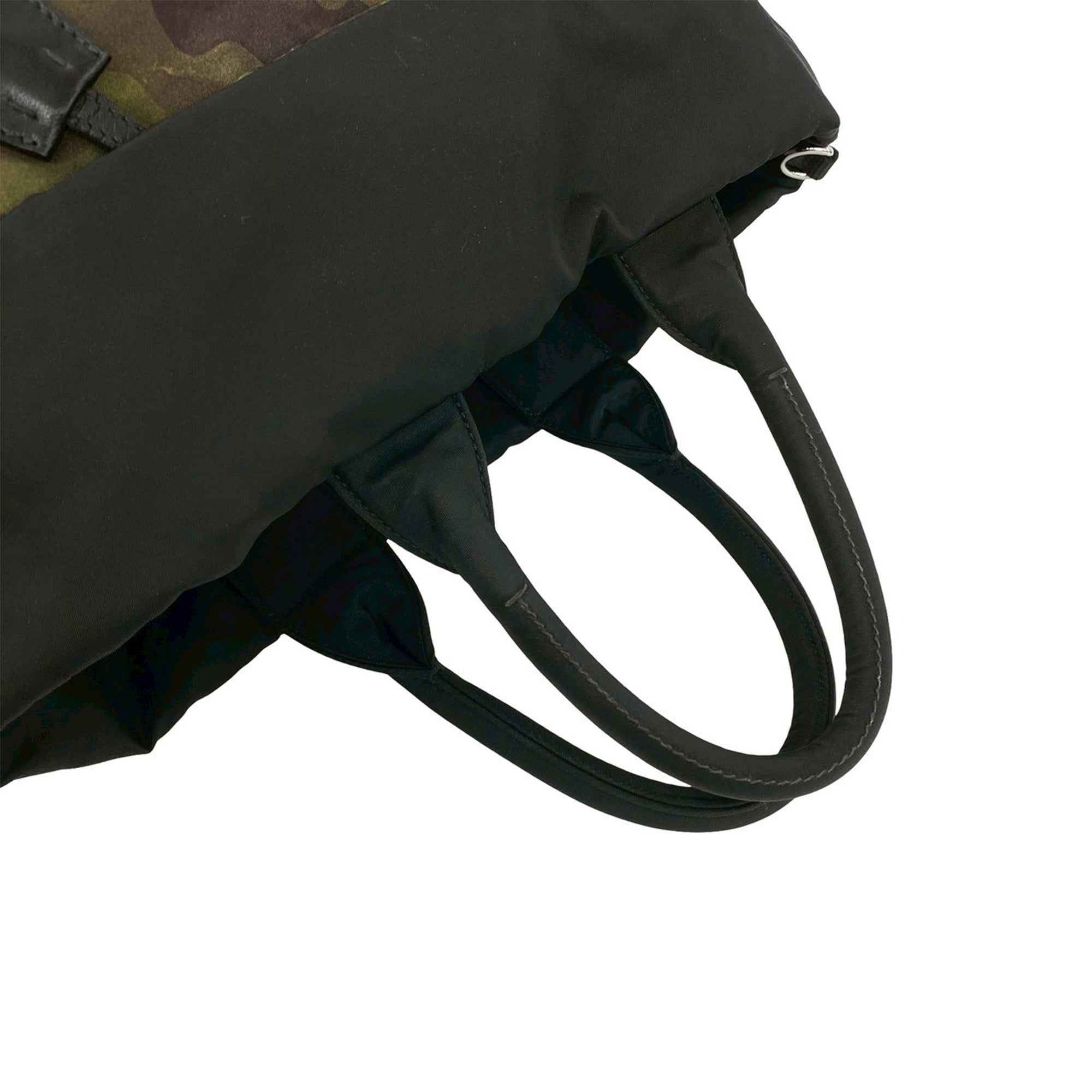 Tessuto Reversible Camouflage Satchel - Image 10