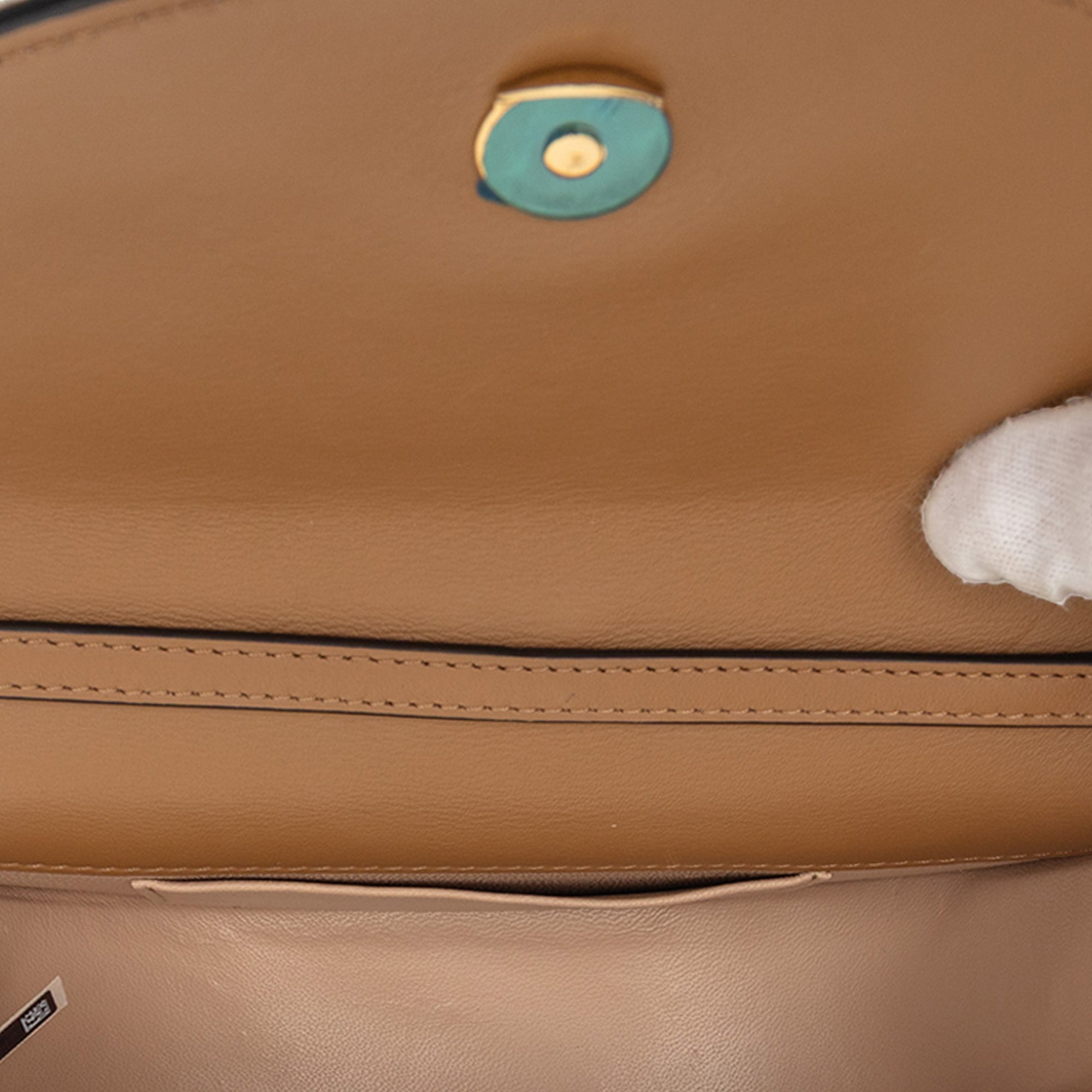Metallic Leather Nile Bracelet Minaudiere Bag - Image 4