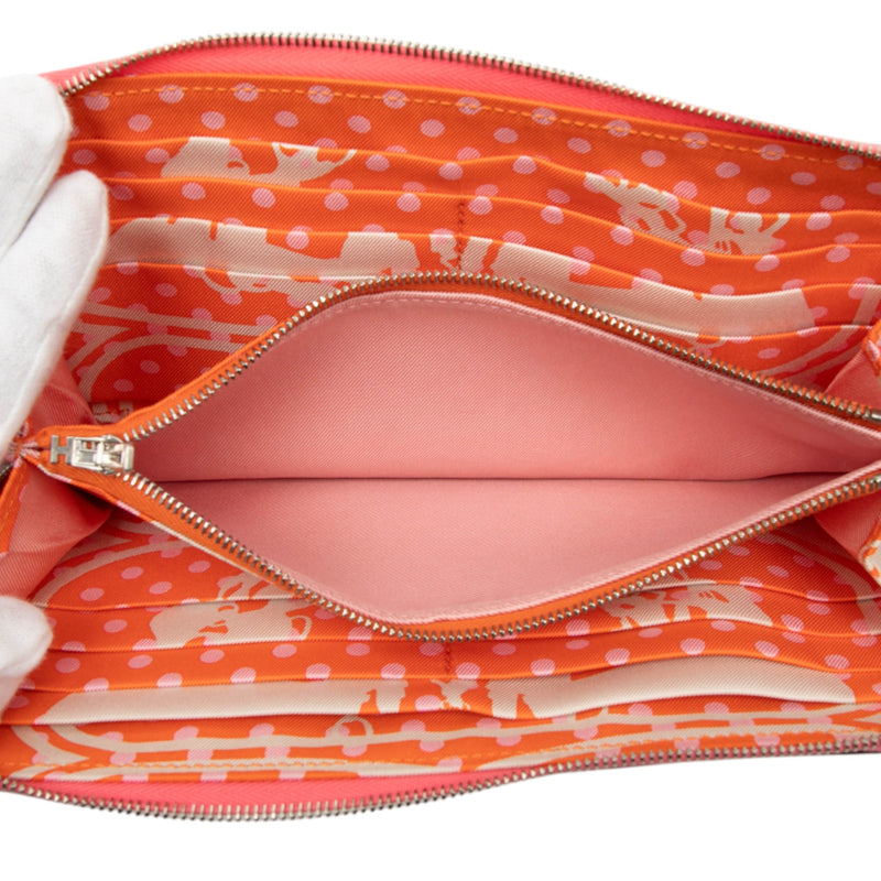 Epsom Silk'In Classique Long Wallet - Image 4