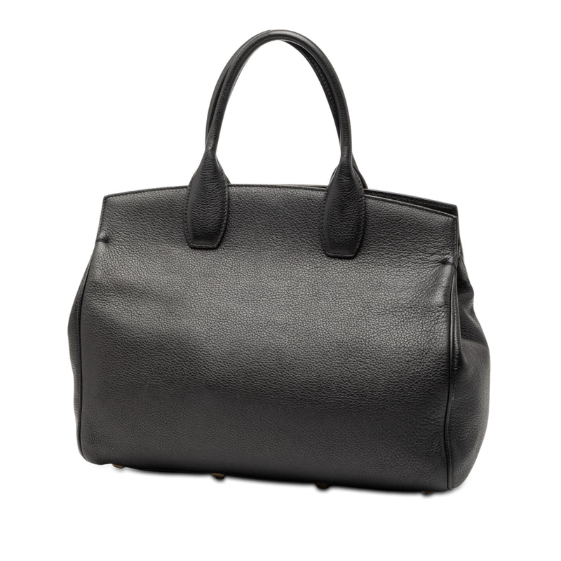 Leather Studio Satchel - Image 2