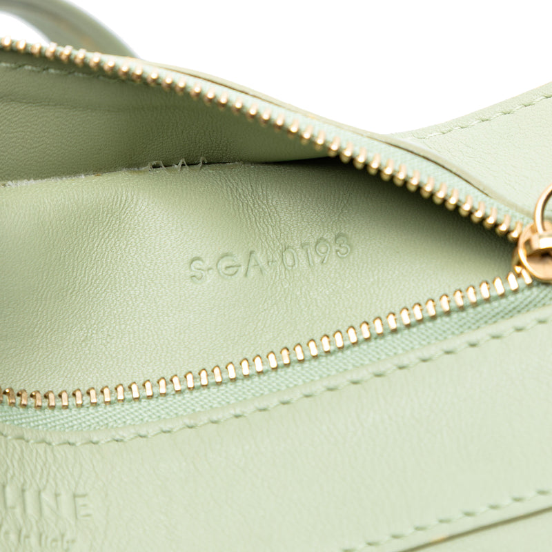 Bicolor Leather Vertical Cabas Tote - Image 6