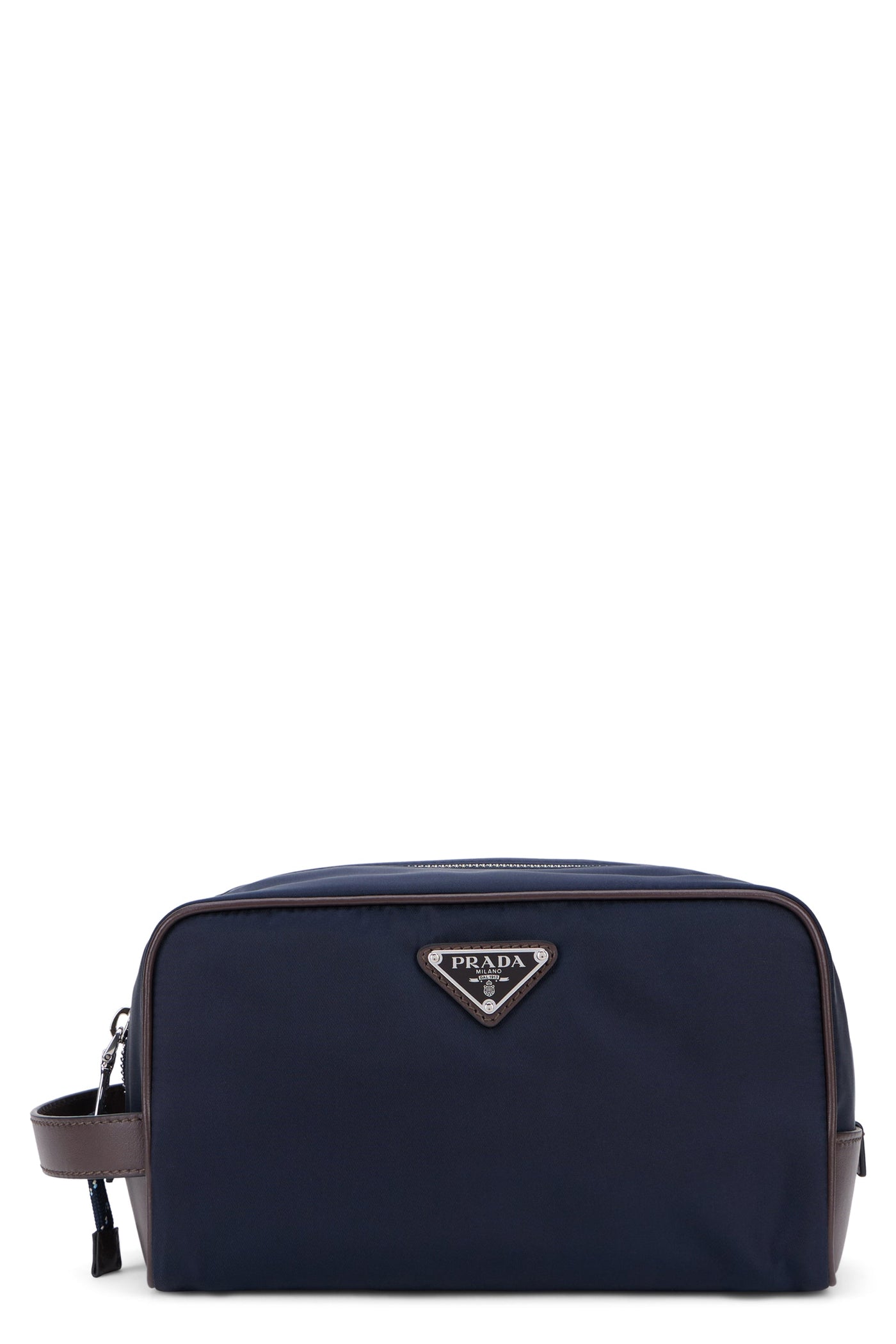 Prada Re-Nylon Travel Wallet — Navy Polyamide