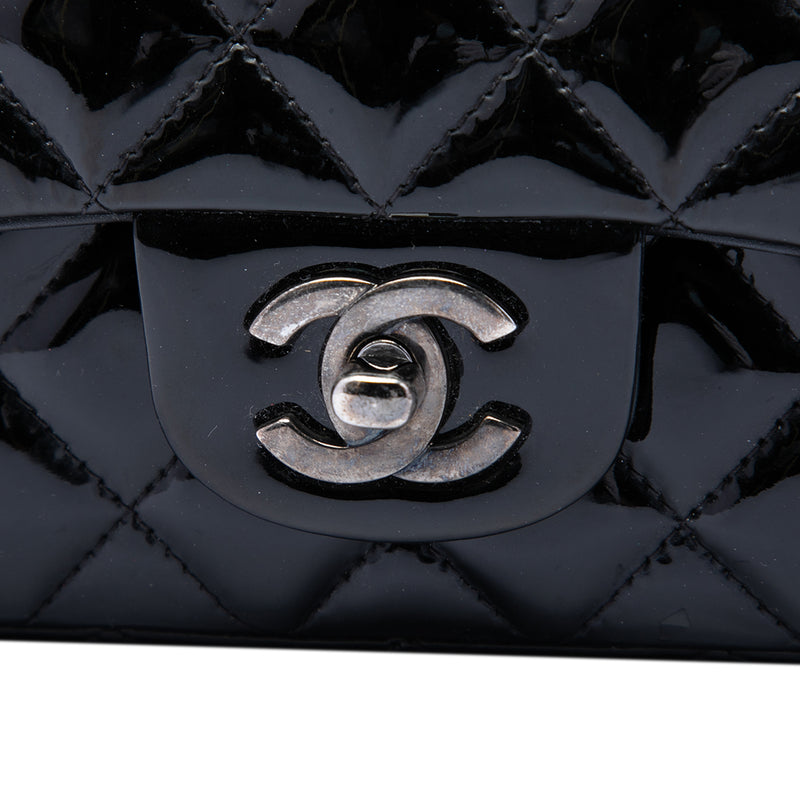 Mini Rectangular Classic Patent Single Flap - Image 5
